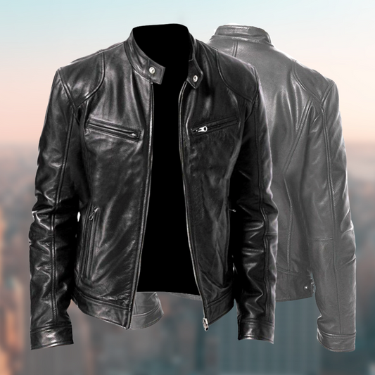 F.S. | high-quality and elegant leather jacket for men