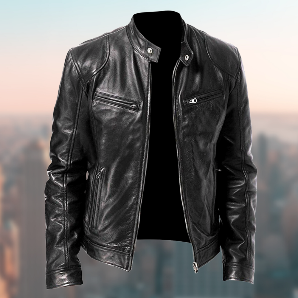 F.S. | high-quality and elegant leather jacket for men