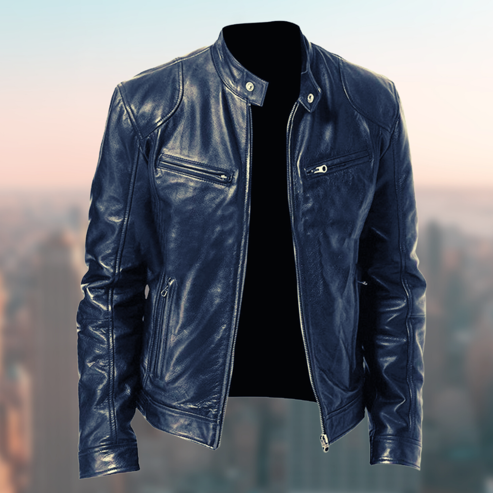 F.S. | high-quality and elegant leather jacket for men