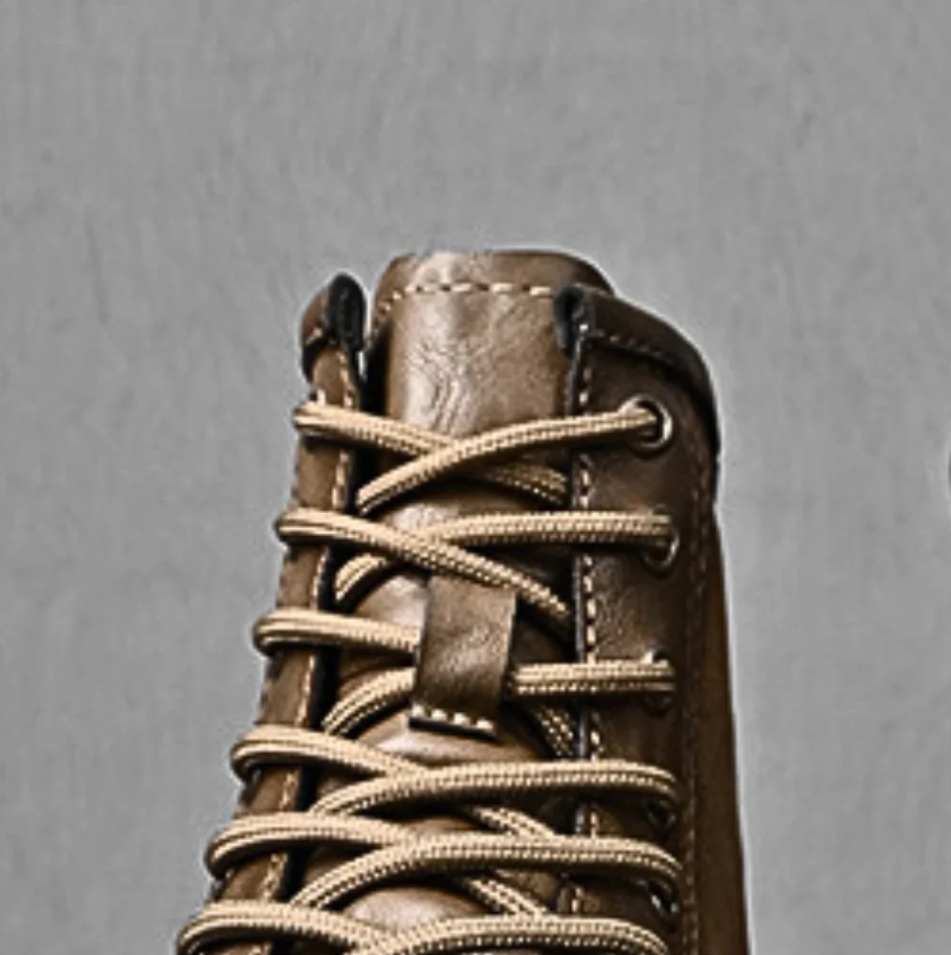 High quality and stylish leather men's boots