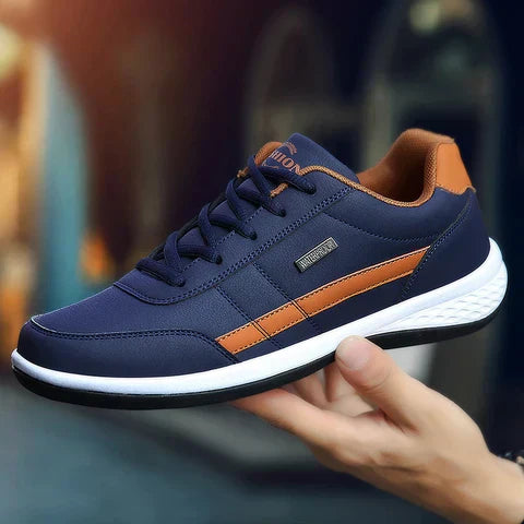Ergonomic men's shoes with walking comfort