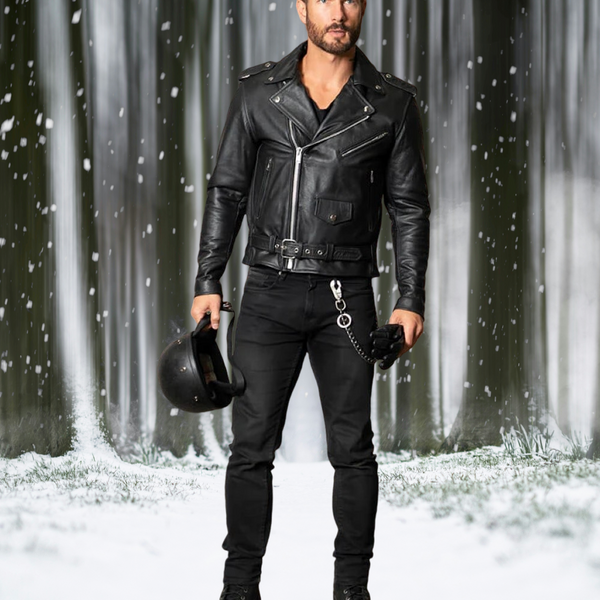 Henrik – men's leather jacket