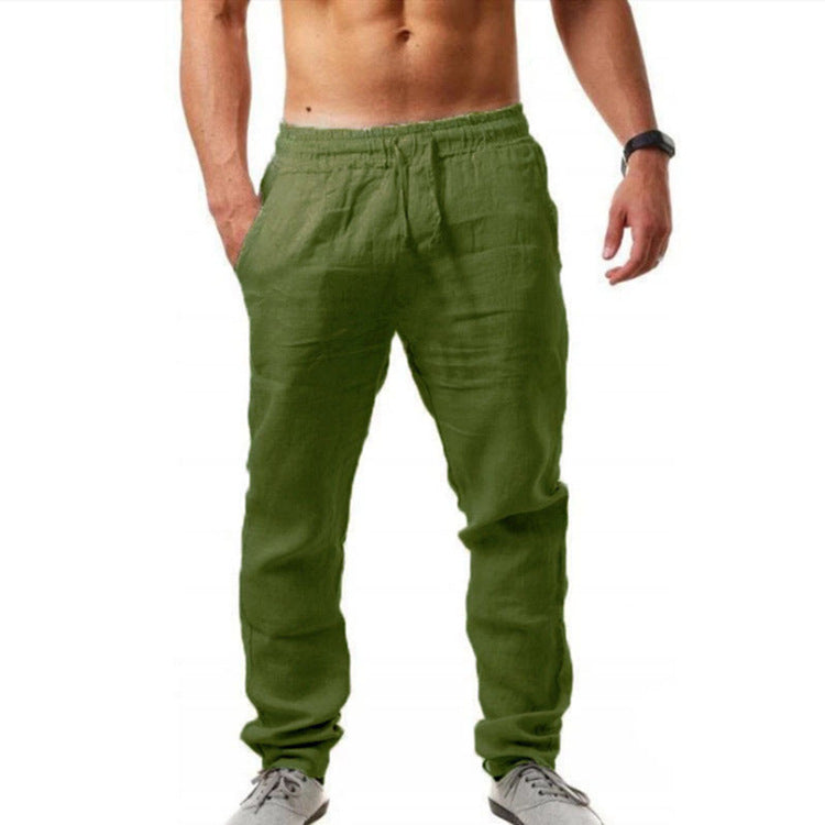 Fashionable linen trousers - Matthijs