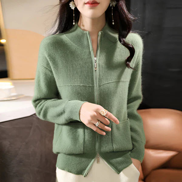 Norberta - gcozy and stylish wool cardigan