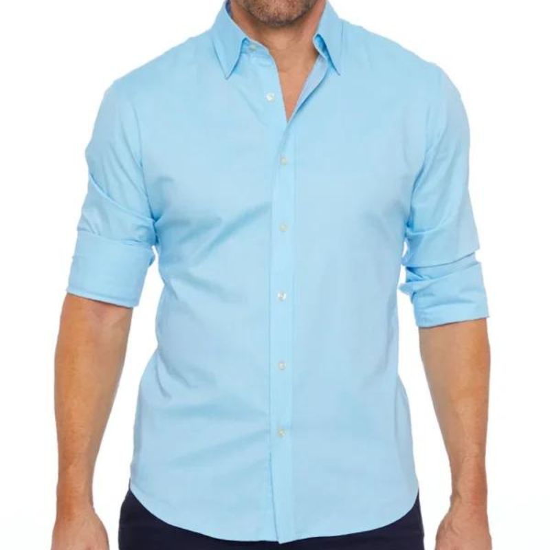 Milano - wrinkle-free shirt with zipper
