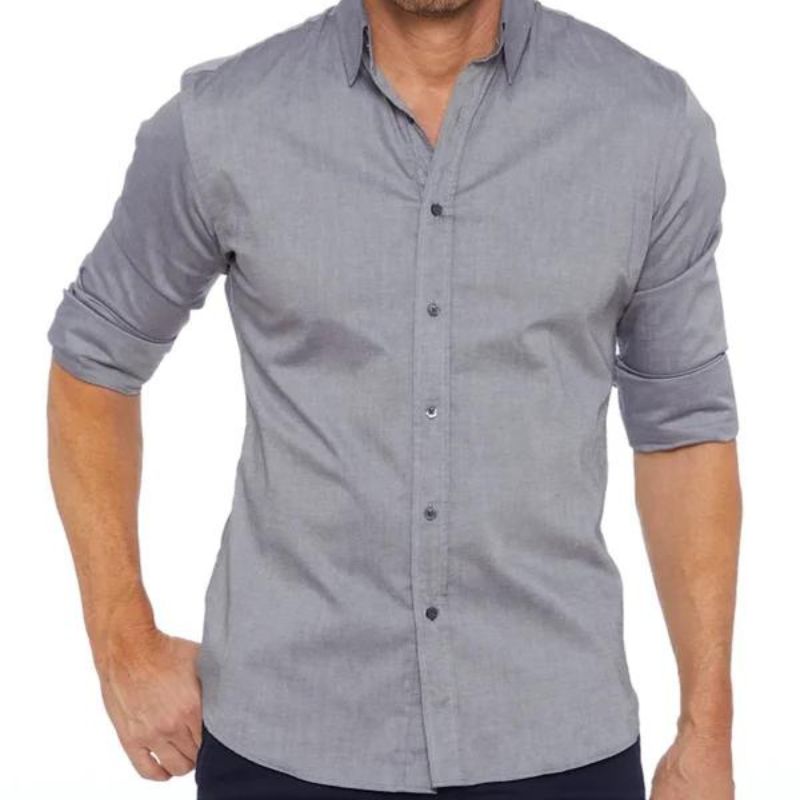 Milano - wrinkle-free shirt with zipper