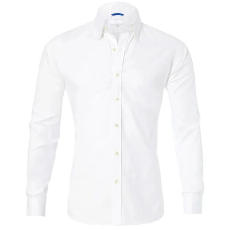 Milano - wrinkle-free shirt with zipper