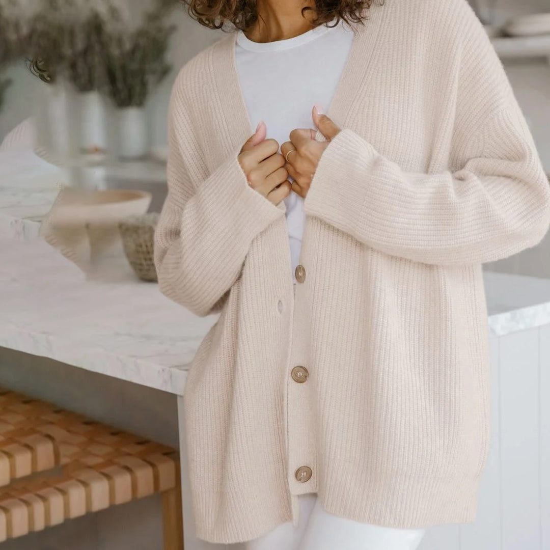 Pepita - women's cashmere cardigan