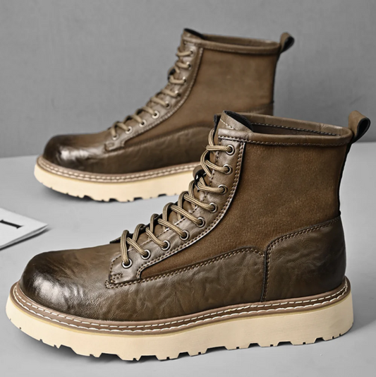 High quality and stylish leather men's boots