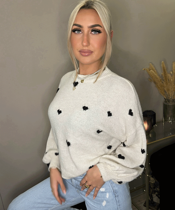 Philine - oversized sweater joslin cream