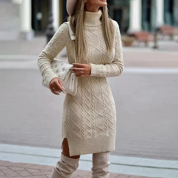 Fara - fit and comfort of a winter dress for women