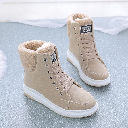 Women's winter boots with warm lining | water-repellent and non-slip