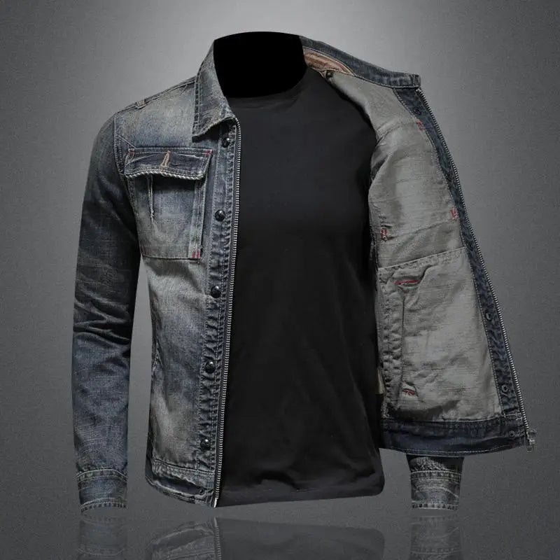 Bruno - vintage denim jacket for men
