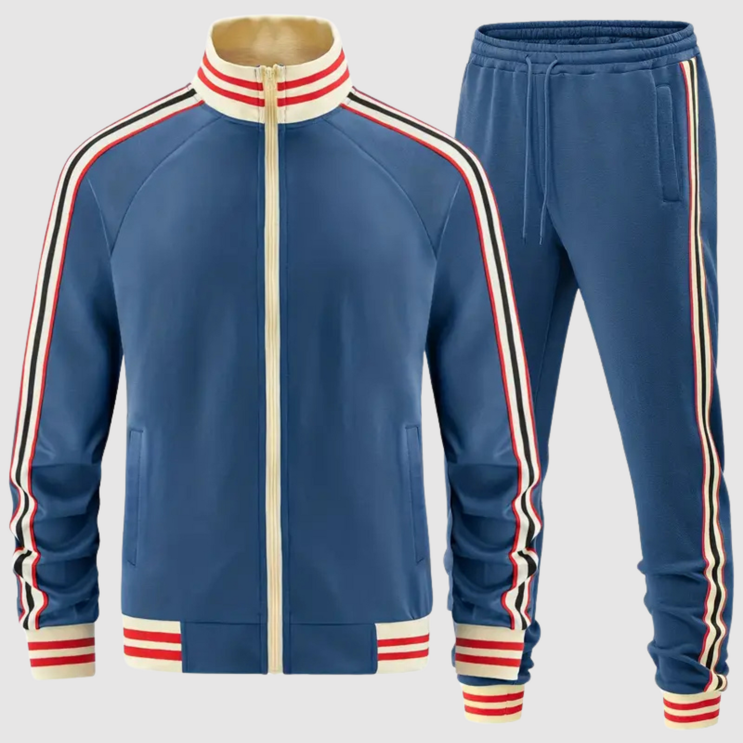 Oscar - men's striped tracksuit and sports pants set