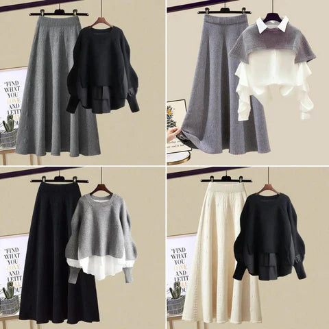 Hazel - two-piece knitting set