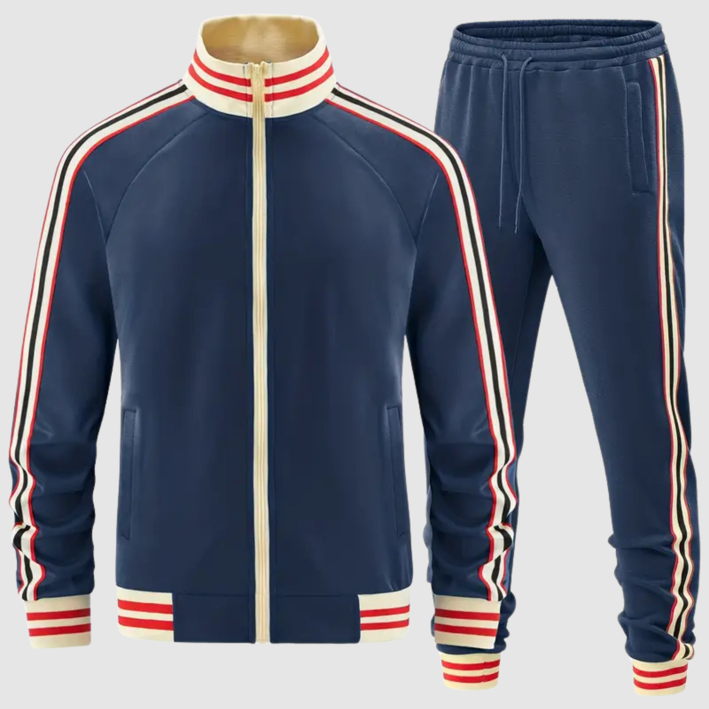 Oscar - men's striped tracksuit and sports pants set