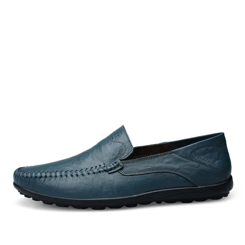 Men's loafers made of genuine Italian leather