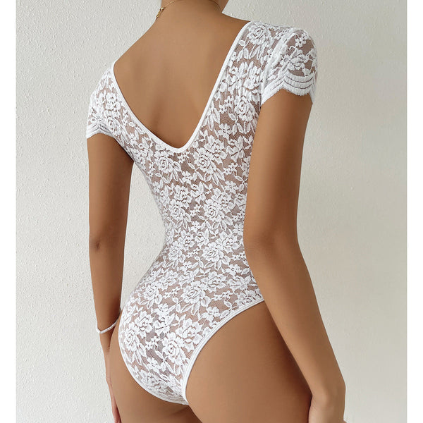 Renzel - sexy bodycon body with lace