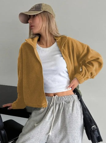 Jaila - kort fleecejacket