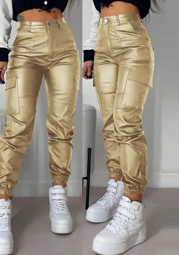 J2K | leather cargo pants