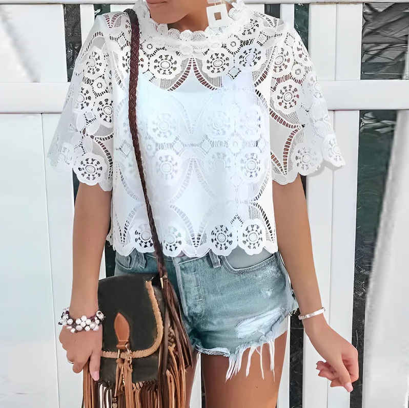 Tabitha - stylish and airy summer top for women