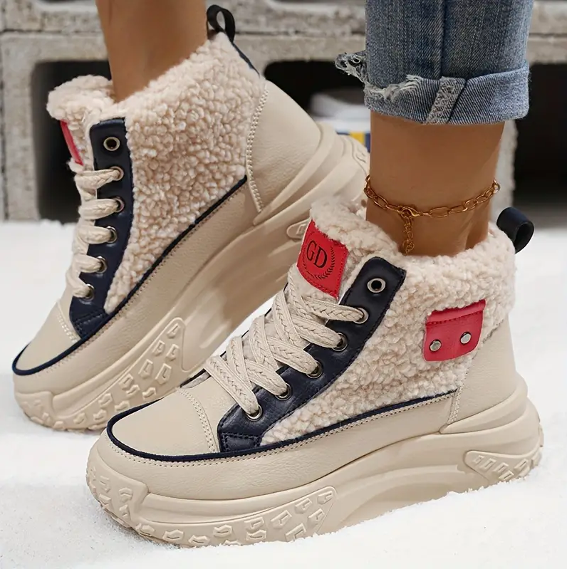 Cosy - fleece-lined snowboots for casual winter style for women