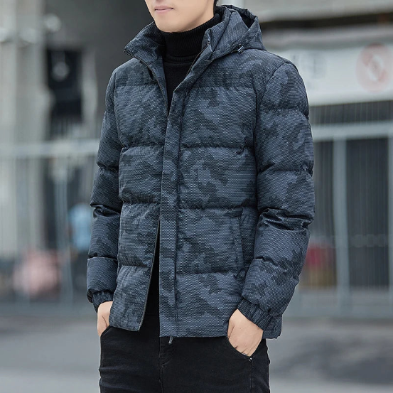 Heller - fashionable winter coat for men - stylish and warm through the winter