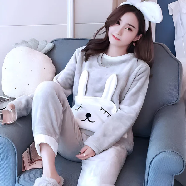 Gerda | cozy fleece pyjama set