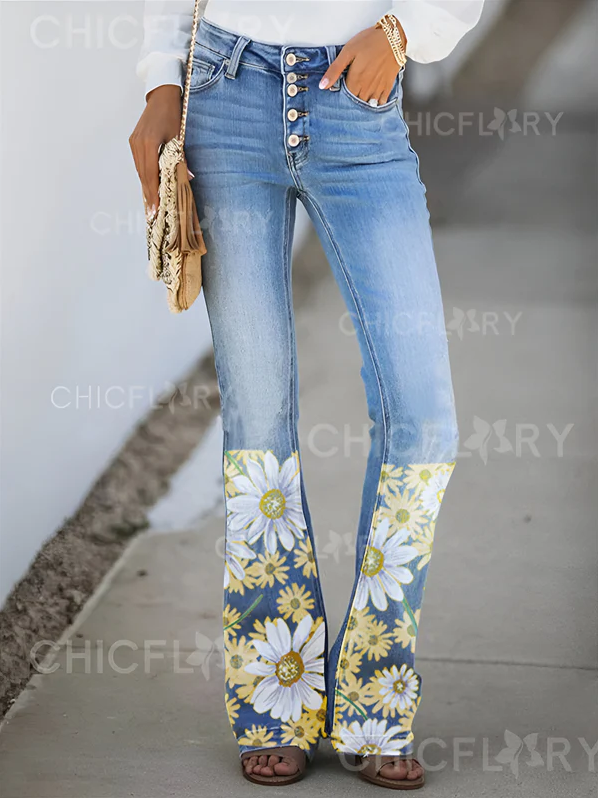 Sandra| fashionable slim-fit jeans for women