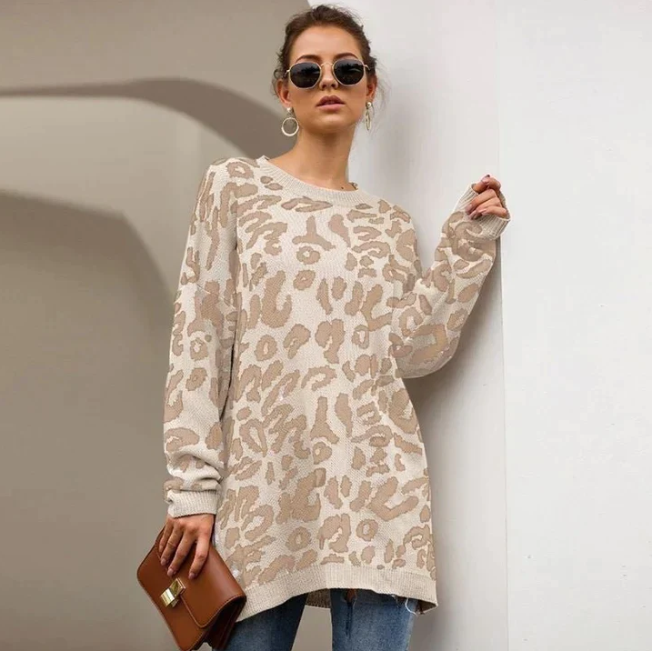 Ariza | leopard sweater