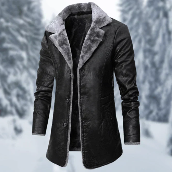 Lucian - warm fleece winter jacket for men
