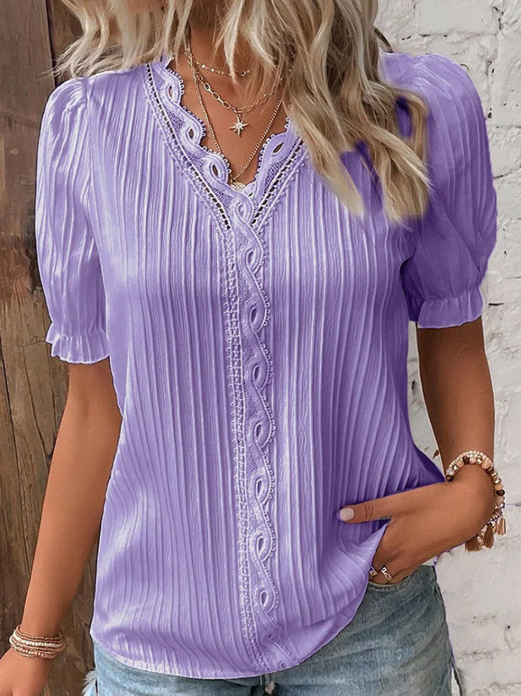 Astrid - elegant summer blouse for women