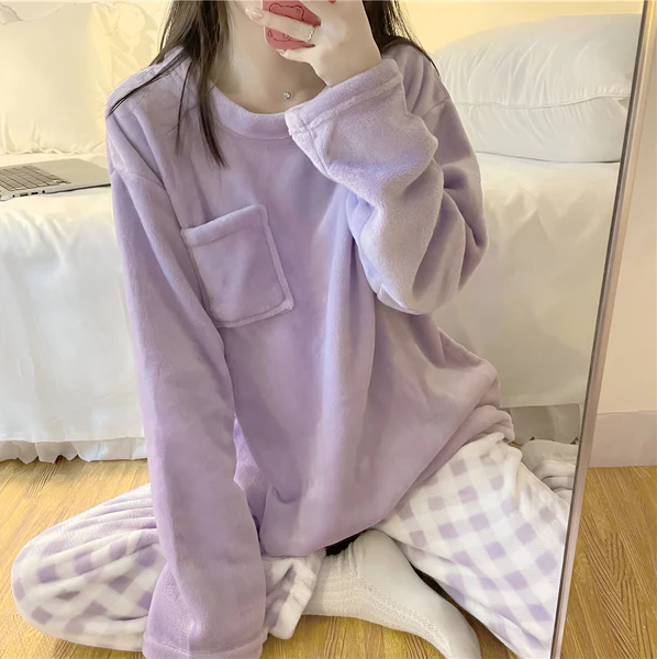 Gerda | cozy fleece pyjama set