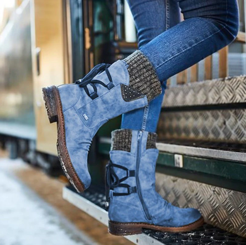 Stylish warm winter boots for women