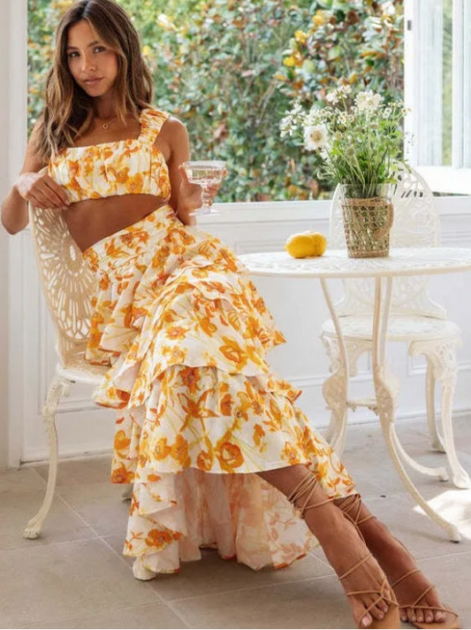 Ibrahimma | orange set