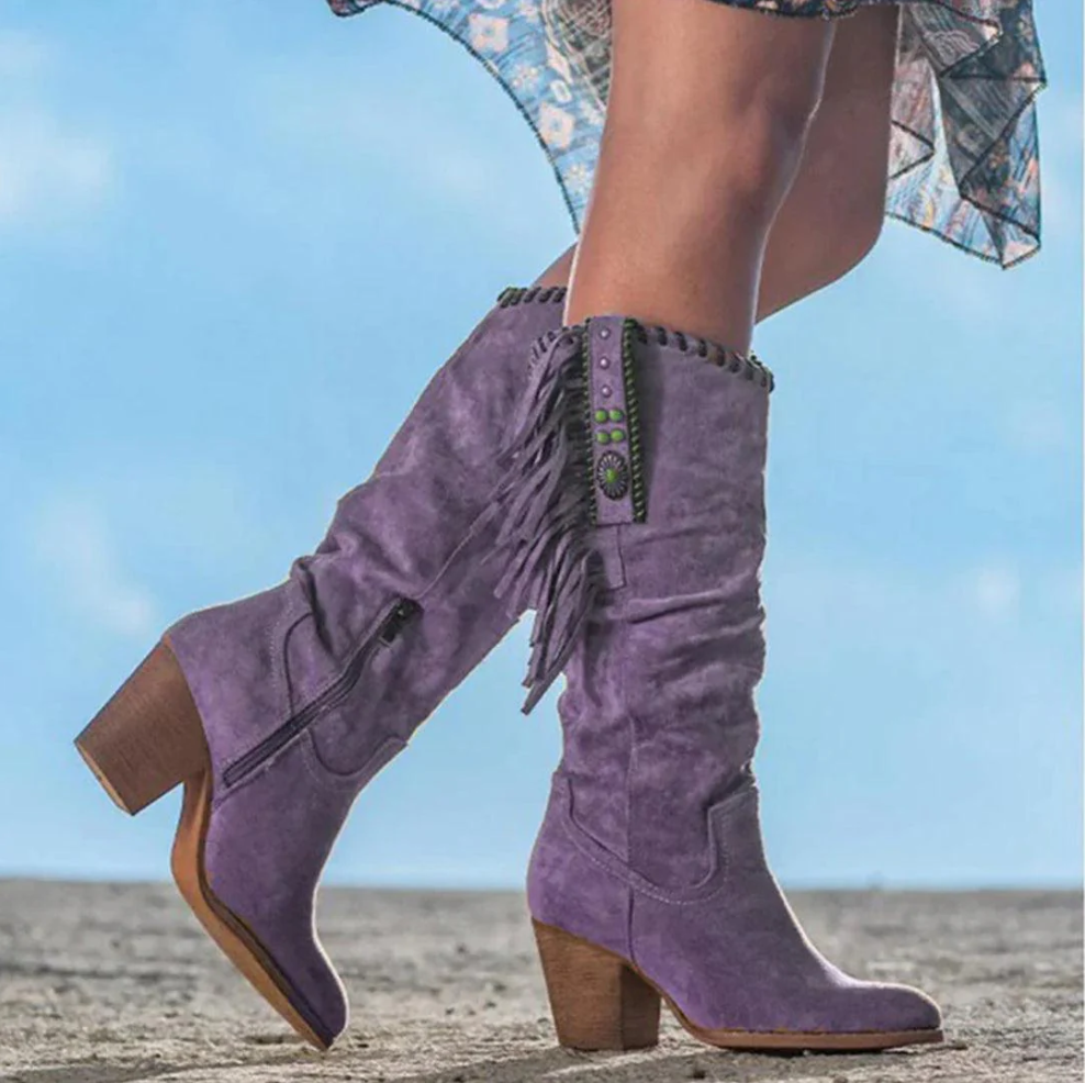 Old West style boots for women