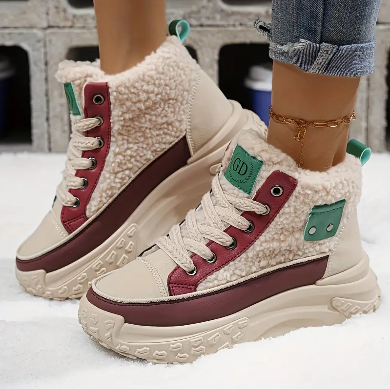 Cosy - fleece-lined snowboots for casual winter style for women