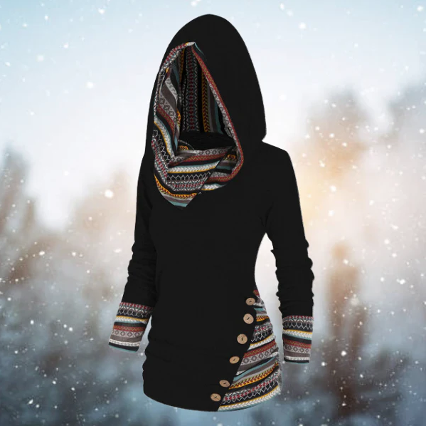 Ella | tribal hoodie