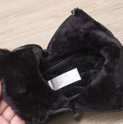 Javier - waterproof warm cotton boots with drawstring