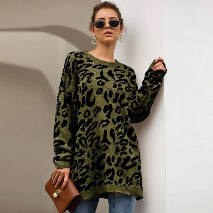 Ariza | leopard sweater