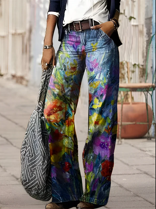 Sandra| fashionable slim-fit jeans for women