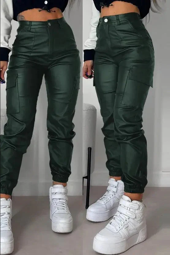 J2K | leather cargo pants
