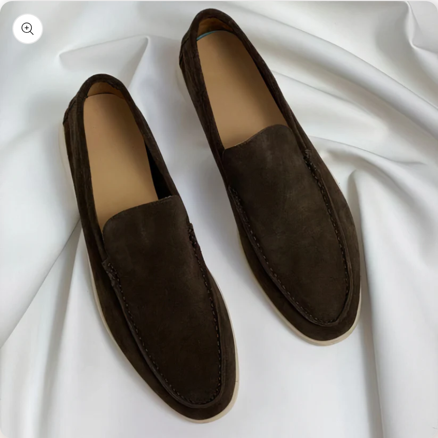 Gio - vintage leather men's loafers
