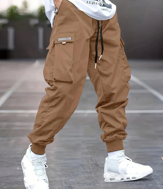 Black cargo trousers - Tim