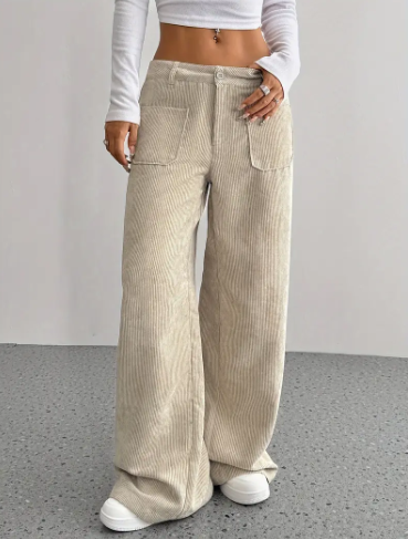 Makara corduroy wide leg trousers