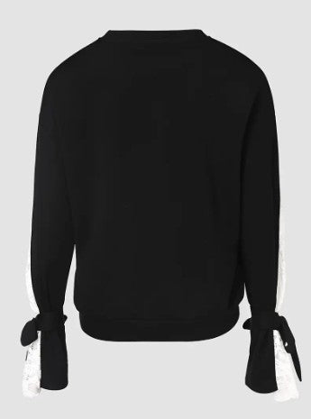 Tafeta - stylish lace blouse with floral design