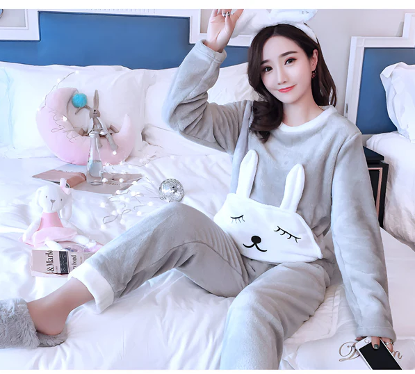 Gerda | cozy fleece pyjama set