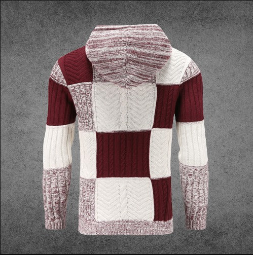 Leif | modern wool hoodie for men