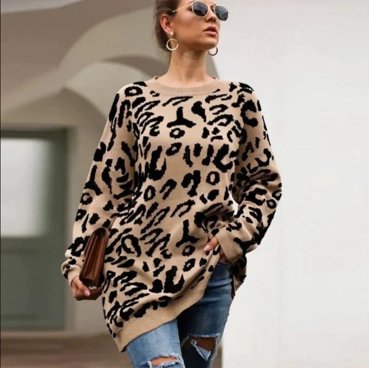 Ariza | leopard sweater