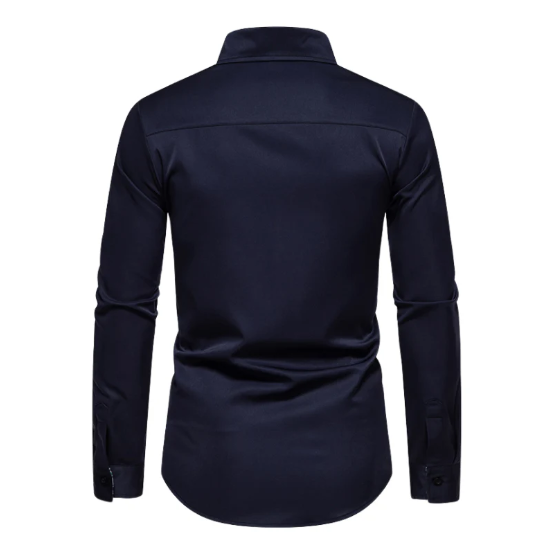 Ice - men's long sleeve stretch shirt